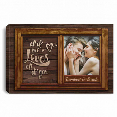 0.75'' Framed Canvas