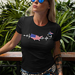 4HV. Nurse 4th Of July -tee-mk2