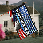 5O. Veteran Us Navy-side 1 House Flag Mockup 4