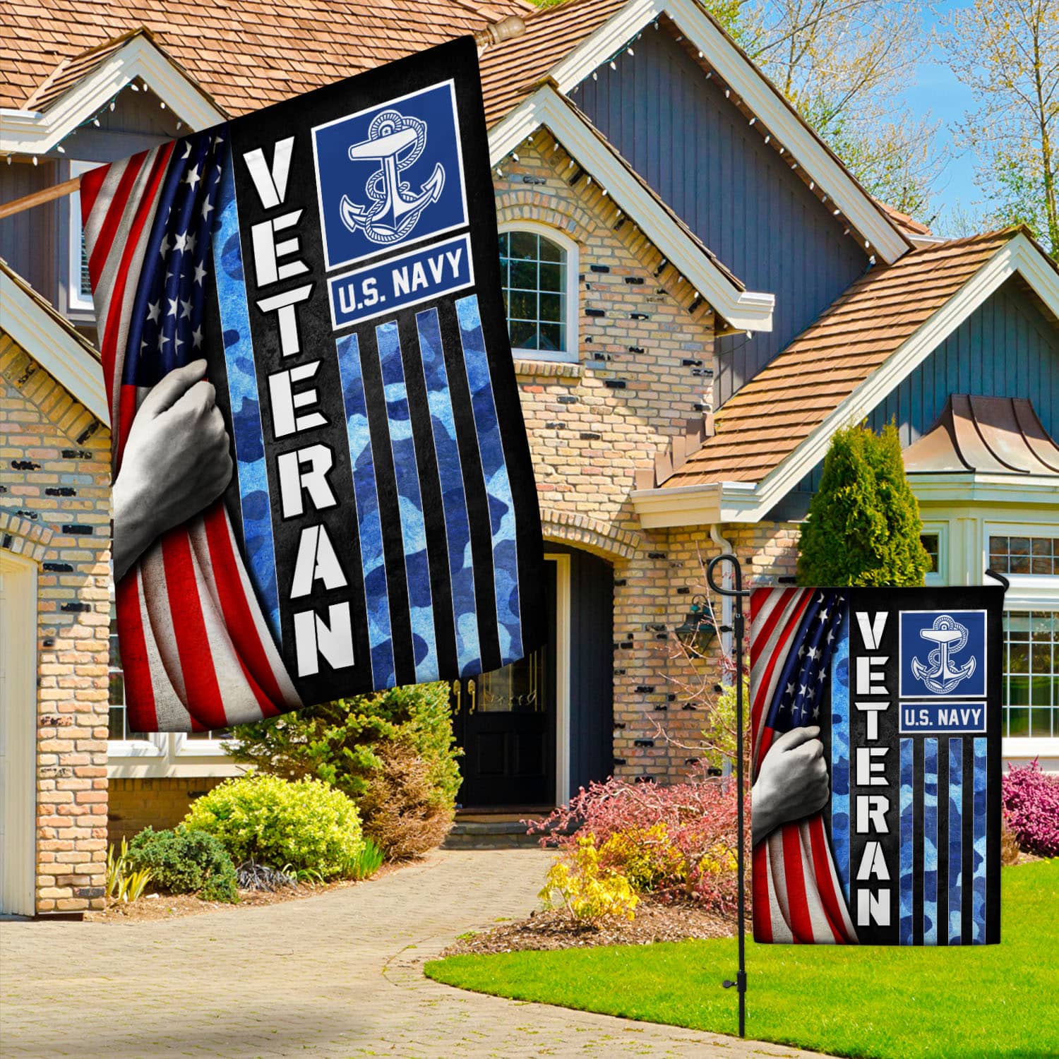 5O. Veteran Us Navy-side 1 Garden & House Mockup 3