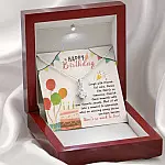 Happy Birthday Laugh With Friends Eat Cake There's So Much To Love Alluring Beauty Necklace - Birthday Gifts
