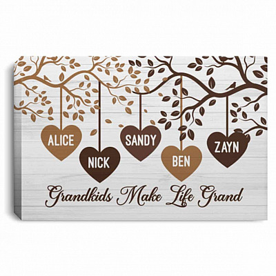 0.75'' Framed Canvas