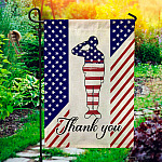 Memorial Day Thank You Veterans American Flag - Happy Veterans Day Flag