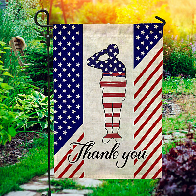 Memorial Day Thank You Veterans American Flag - Happy Veterans Day Flag