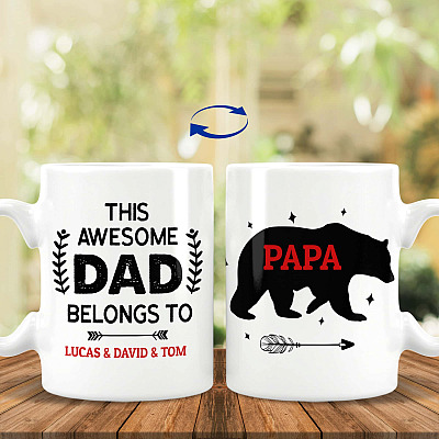 15 oz. White Mug