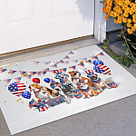 7BN. Patriotic Pups Doormat mockup 11