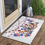 7BN. Patriotic Pups Doormat mockup 3