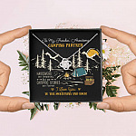 To My Freakin' Awesome Camping Partners Our Camping Stories Are Forever Love Knot Necklace - Camper Gifts To My Freakin' Awesome Camping Partners Our Camping Stories Are Forever Love Knot Necklace - Camper Gifts