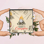 I Just Want To Smell Like A Camp Fire Love Knot Necklace - Camping Necklace