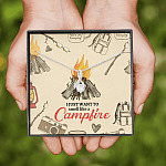 I Just Want To Smell Like A Camp Fire Alluring Beauty Necklace - Camping Necklace