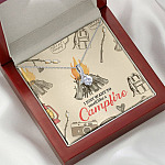 I Just Want To Smell Like A Camp Fire Alluring Beauty Necklace - Camping Necklace
