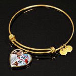 Personalized Photo Cardinals Appear When Angels Are Near Heart Pendant Necklace