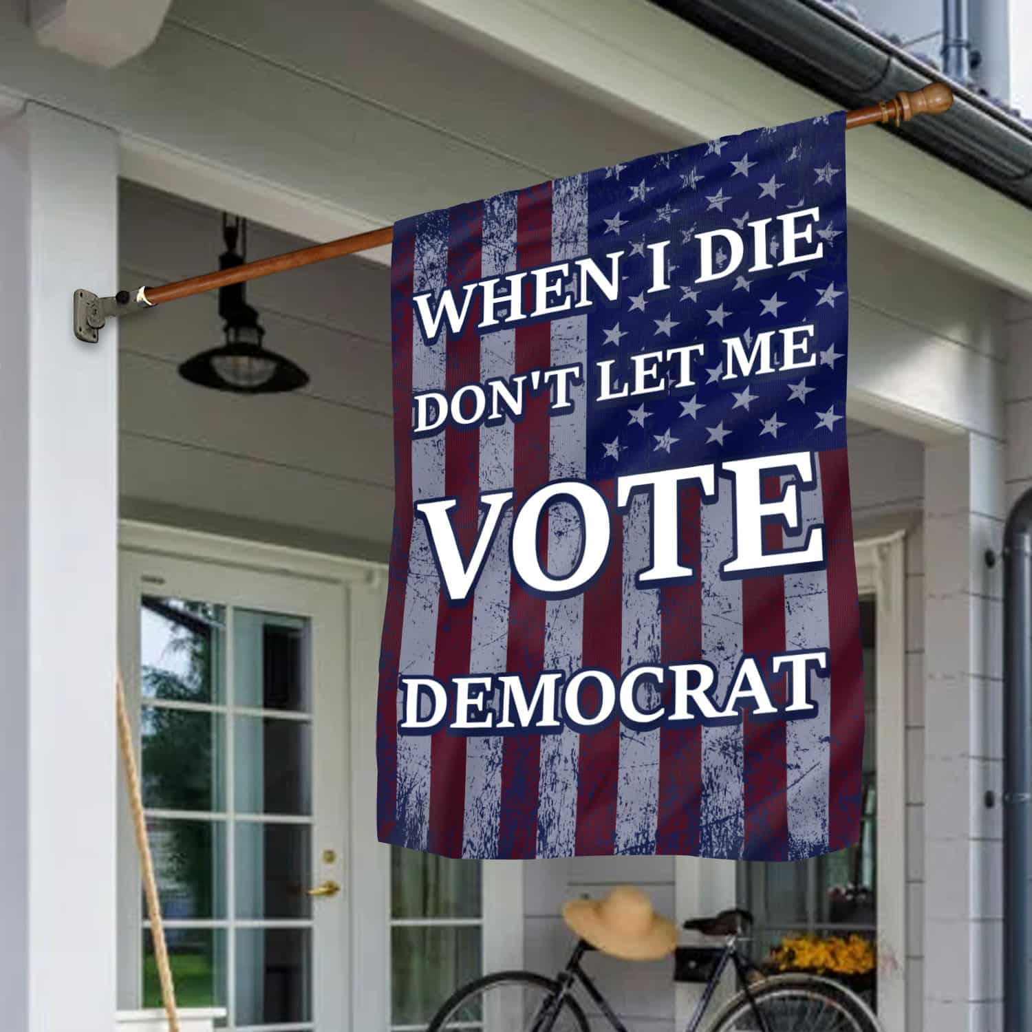 6NH. When I Die 2 House Flag Mockup 1