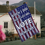 6NH. When I Die 2 House Flag Mockup 4