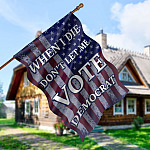 6NH. When I Die 2 House Flag Mockup 5