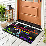 4Th. Kindness Peace doormat Doormat mockup 8