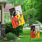 40 HG UU TIEN. MMIW Flag (8) Garden & House Mockup 1