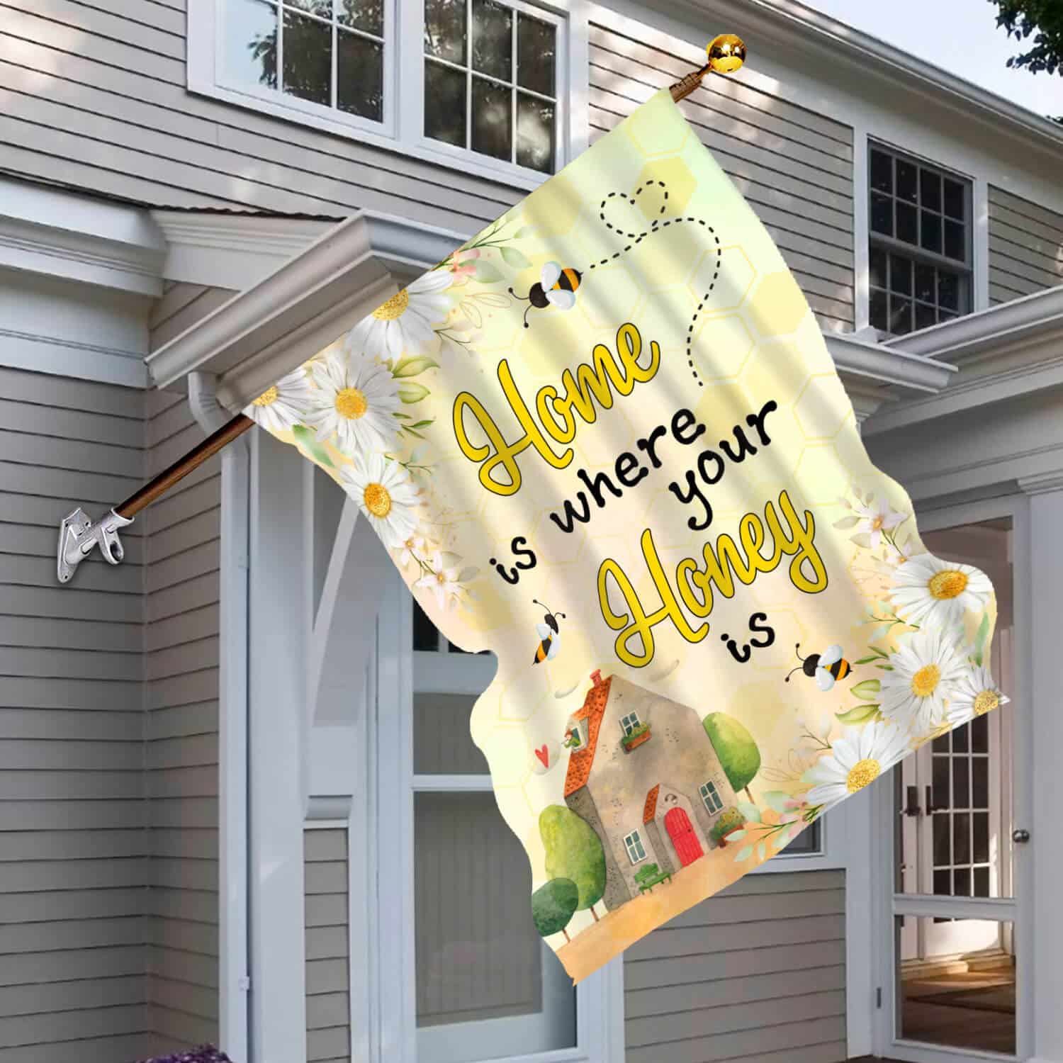 30x40 House Flag Mockup 6