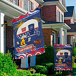 1HV. 4th Of July Camping (5) Garden & House Mockup 2