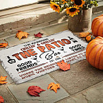 3O. The Patio BarSample Design Doormat mockup 9