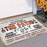 3O. The Patio BarSample Design Doormat Mockup 11