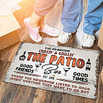 3O. The Patio BarSample Design Doormat mockup 6