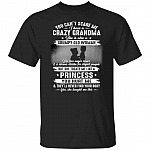 Crazy Grandma Shirt, Black, Unisex T-Shirt
