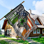 3O. Irish By Blood-30x40-SIDE1 House Flag Mockup 5