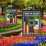 3O. Irish By Blood-30x40-SIDE1 Garden Flag Mockup 2 Side-2