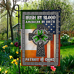 3O. Irish By Blood-30x40-SIDE1 Garden Flag Mockup 5