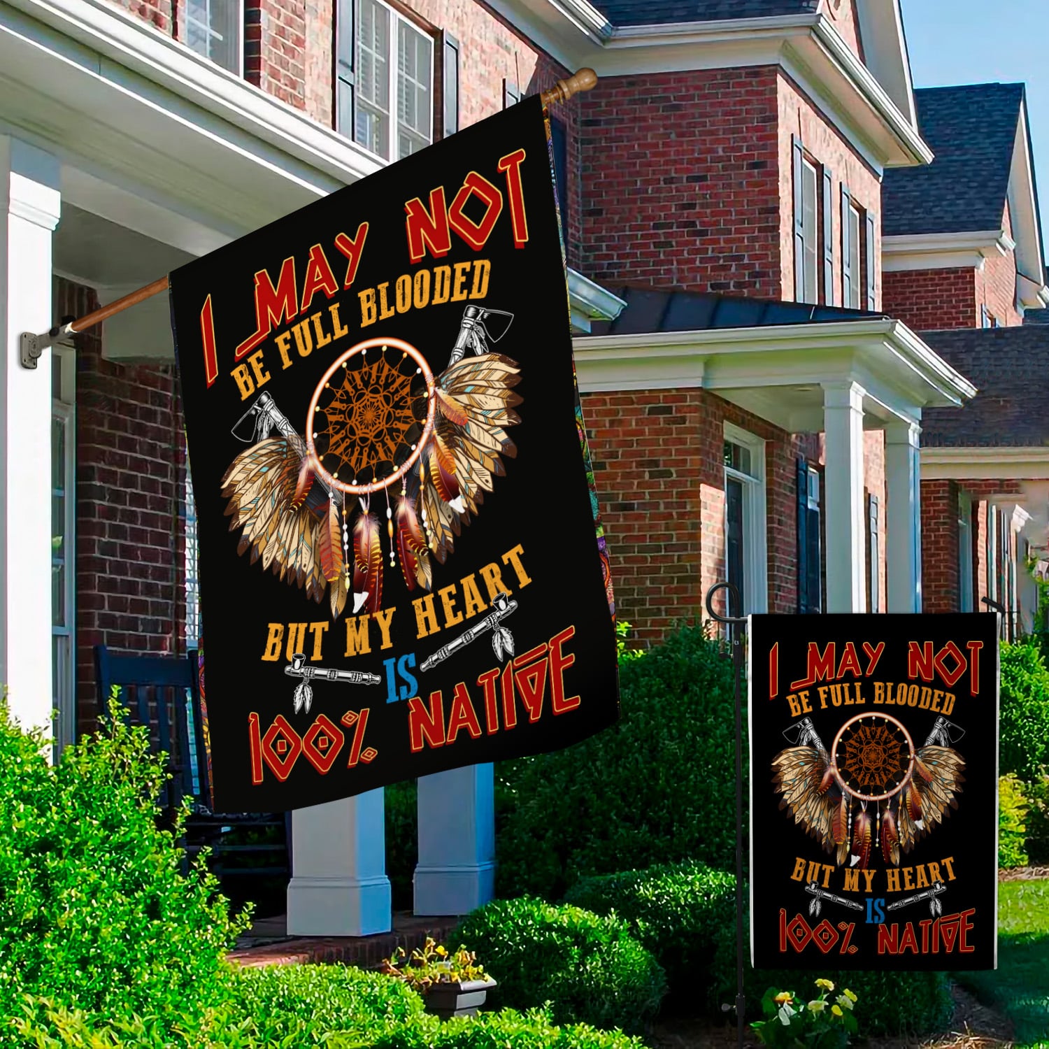 4KNG. 100 Native 30x40 Garden & House Mockup 2