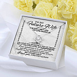 Future Wife Necklace to My Future Wife the Day I Met You My Life Changed Love Knot Pendant Necklace Future Wife Necklace to My Future Wife the Day I Met You My Life Changed Love Knot Pendant Necklace