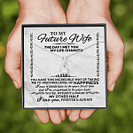 Future Wife Necklace to My Future Wife the Day I Met You My Life Changed Alluring Beauty Necklace