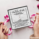 Future Wife Necklace to My Future Wife the Day I Met You My Life Changed Alluring Beauty Necklace