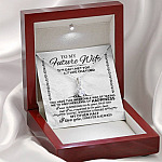 Future Wife Necklace to My Future Wife the Day I Met You My Life Changed Alluring Beauty Necklace