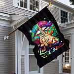 6NH. Let It Be_30x40 House Flag Mockup 6