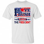 bush t, White, Unisex T-Shirt bush t, White, Unisex T-Shirt