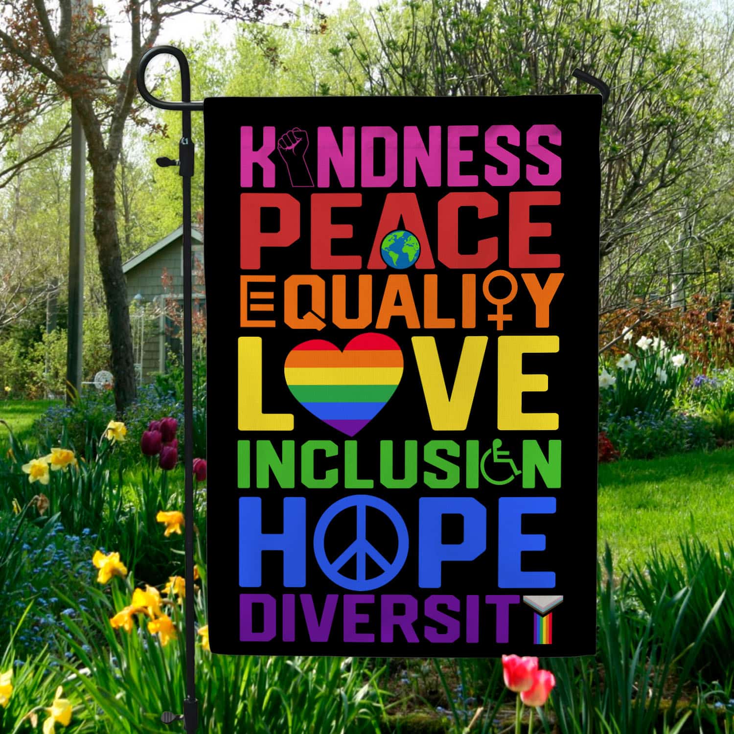 30x40 Garden Flag Mockup 5