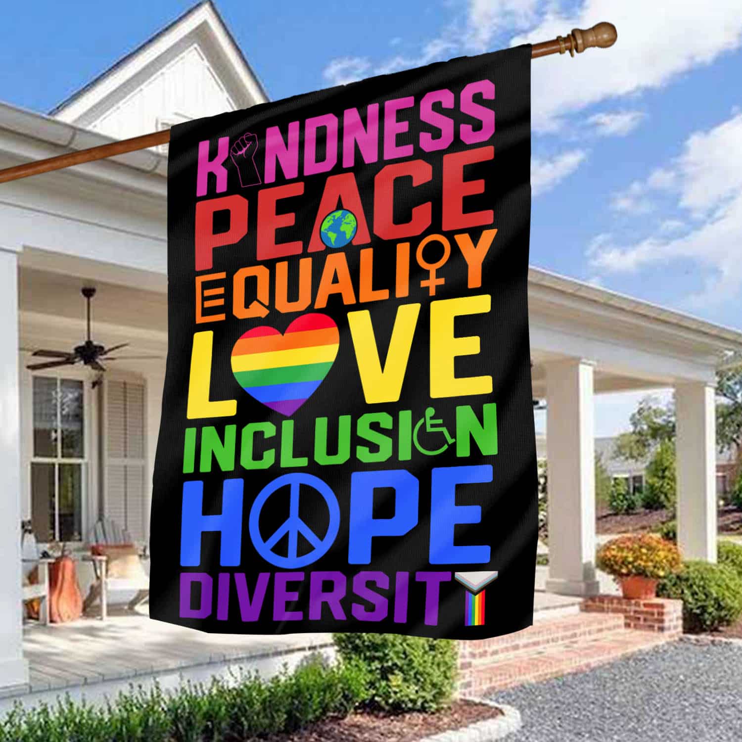 30x40 House Flag Mockup 3