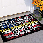 5BN. Trump Back 2024 Doormat mockup 11