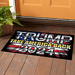 5BN. Trump Back 2024 Doormat mockup 1
