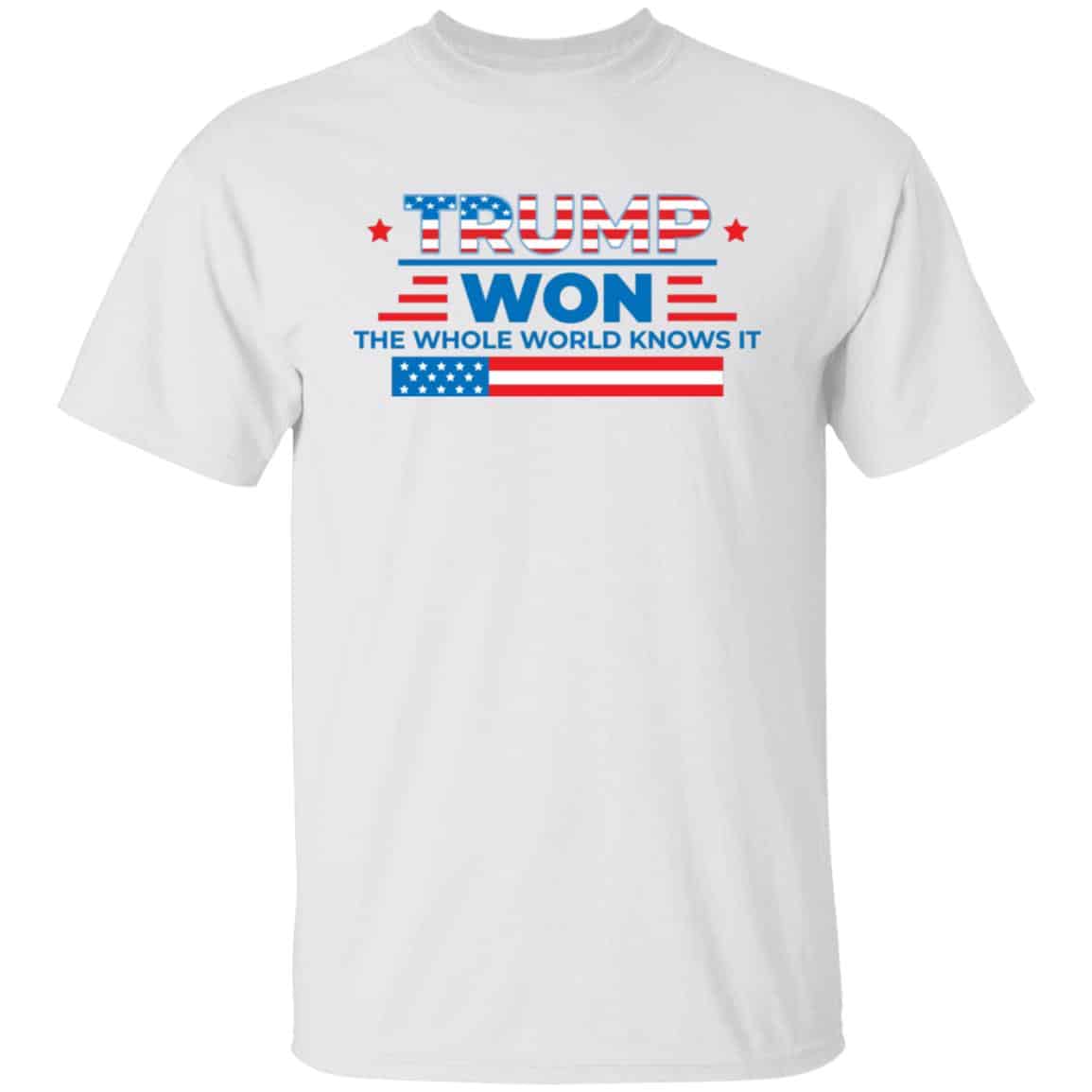 trump t, White, Unisex T-Shirt