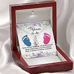 Mama To Be What A Wonderful Mother You'll Be Alluring Beauty Necklace - Mom To Be Pregnancy New Mom Gift