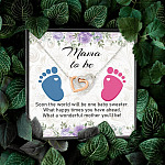 Mama To Be What A Wonderful Mother You'll Be Interlocking Hearts Pendant Necklace - Mom To Be New Mom Gift