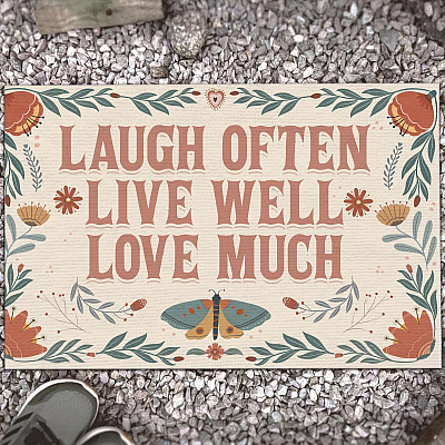 Live Laugh Love Doormat - Outdoor Indoor Doormat