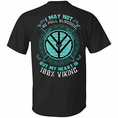 green viking t, Black, Unisex T-Shirt