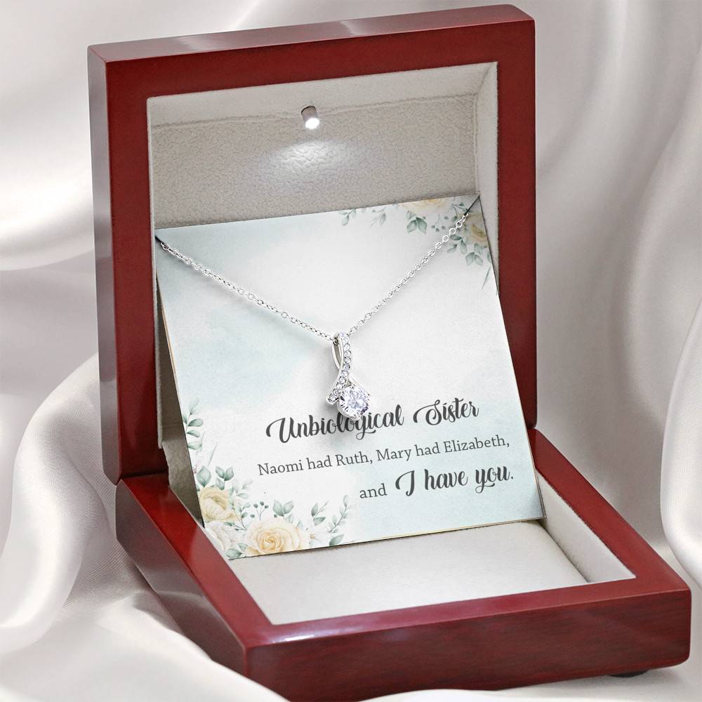 Unbiological Sister Naomi Had Ruth Mary Had Elizabeth And I Have You Alluring Beauty Necklace