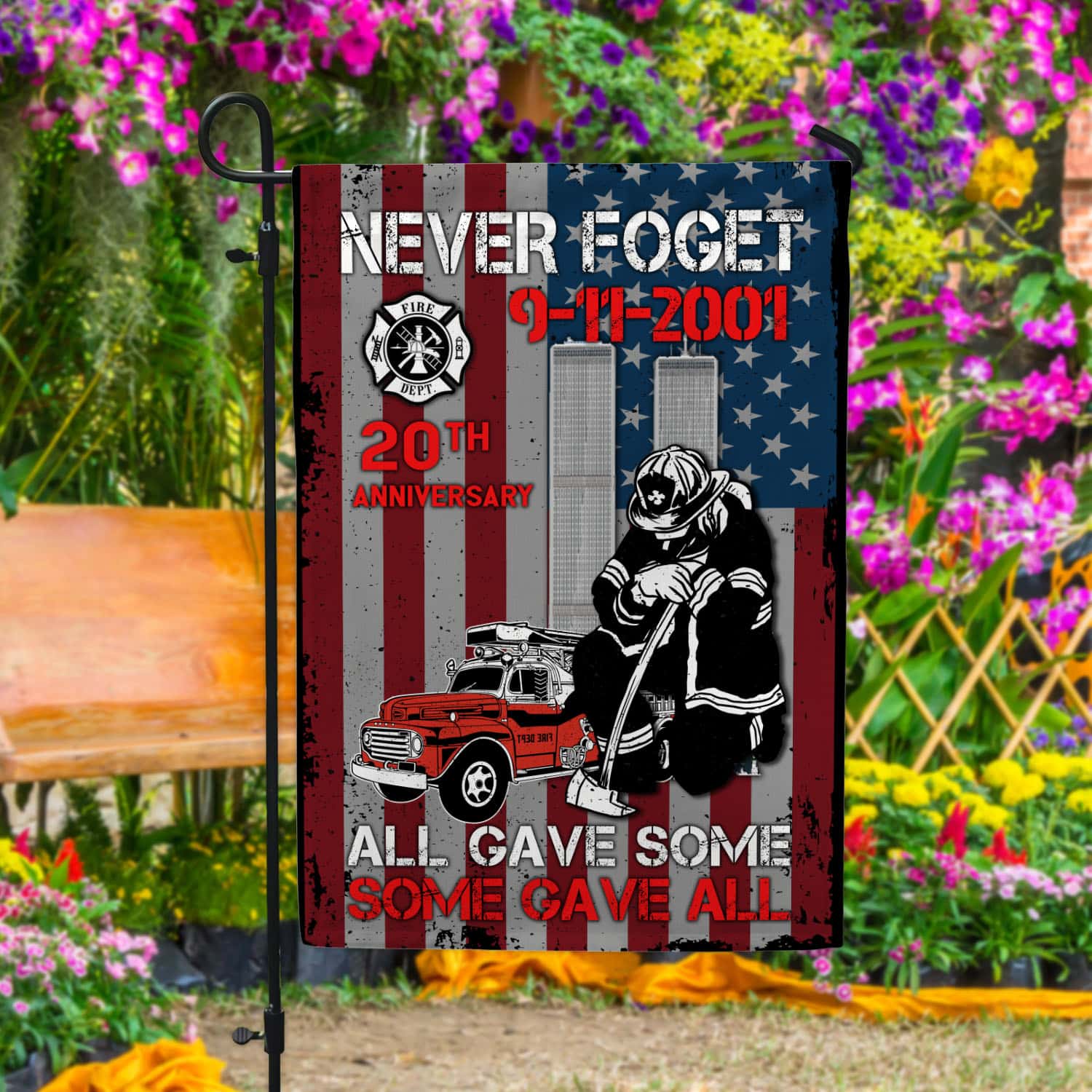 30x40-side1 Garden Flag Mockup 4