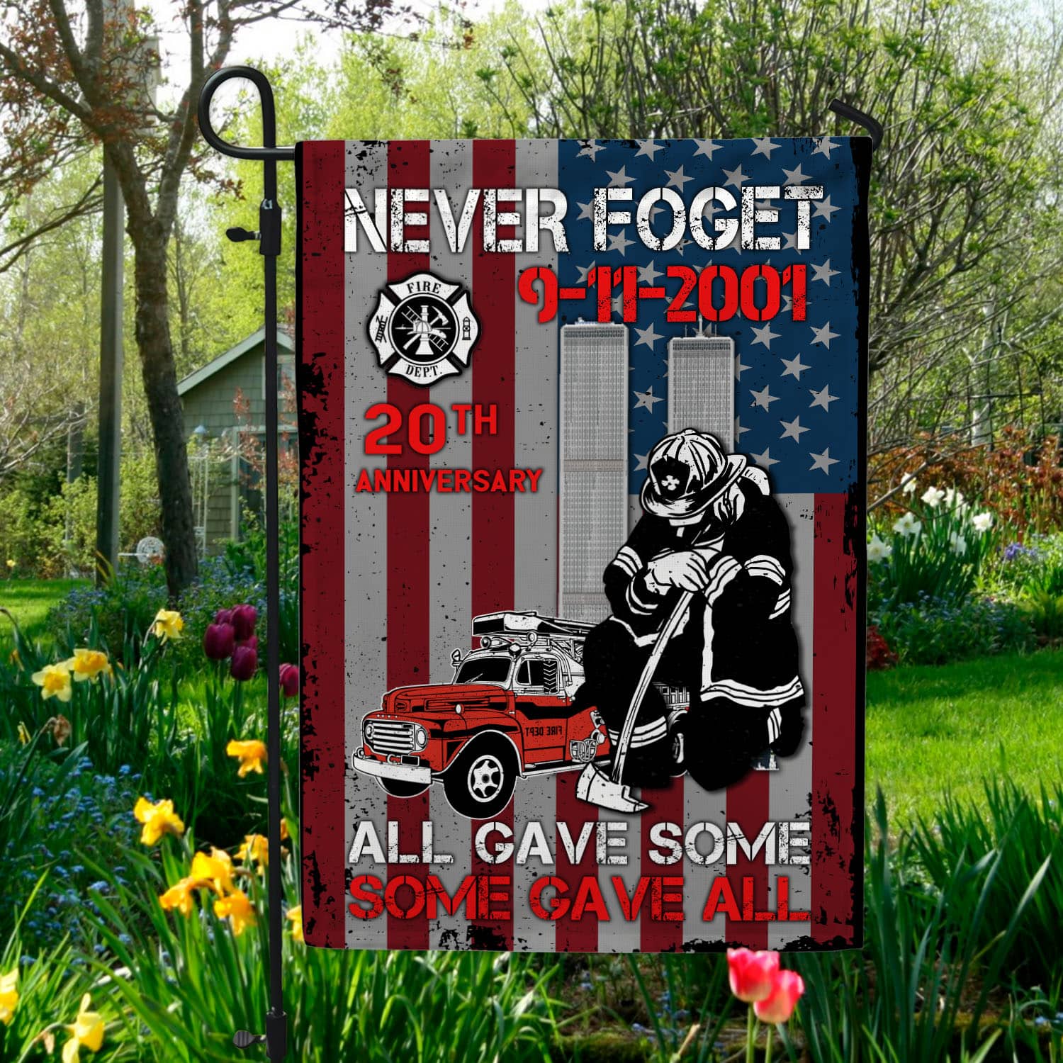 30x40-side1 Garden Flag Mockup 5