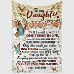 7VT. To My Daughter If I Could Give blanket mk2